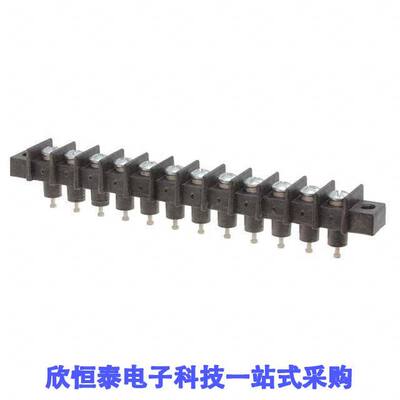 GFTX-12连接器 《 CONN BARRIER STRP 12CIRC 0.438