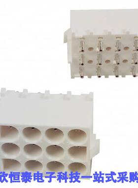 641974-1连接器 《 CONN HEADER VERT 12POS 6.35MM    》