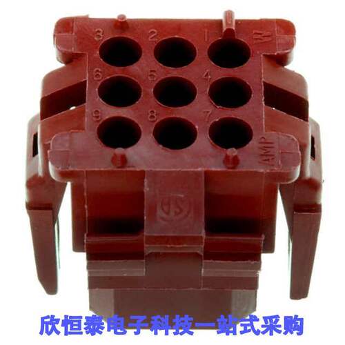 1-640521-0连接器 《 CONN PLUG HSG 9POS 4.20MM    》