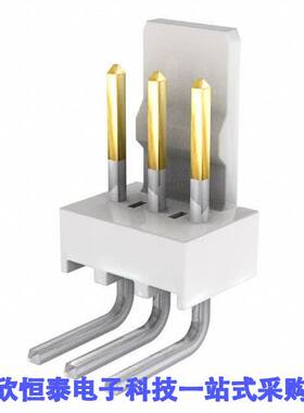 0022124032连接器 《 CONN HEADER R/A 3POS 2.54MM    》