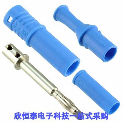 CT3201-6连接器 《 CONN BANANA PLUG SOLDERLESS BLUE    》