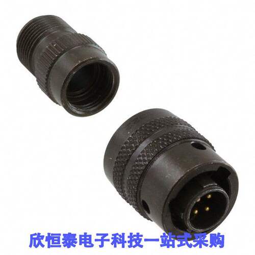PT06A-8-4P连接器 《 CONN PLUG MALE 4POS SOLDER CUP    》
