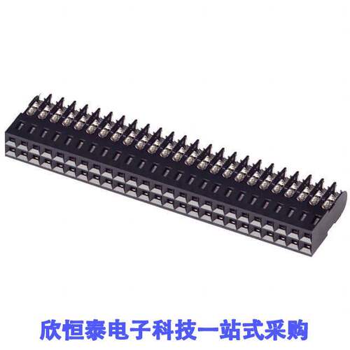 2-102398-3连接器 《 CONN RCPT 50P IDC 22-26AWG GOLD    》