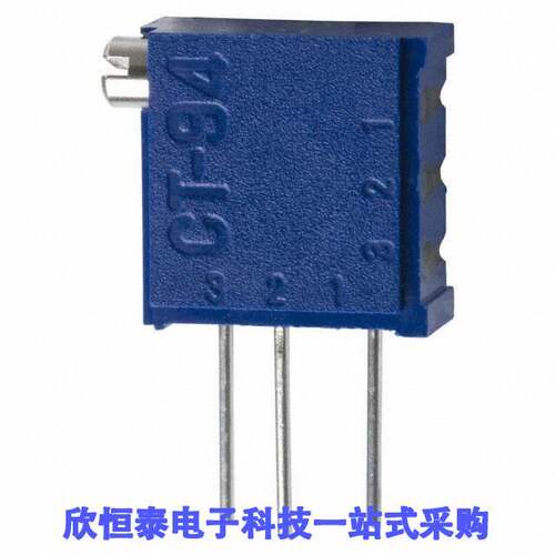 CT94EZ101电位计 《 TRIMMER 100 OHM 0.5W PC PIN SIDE    》