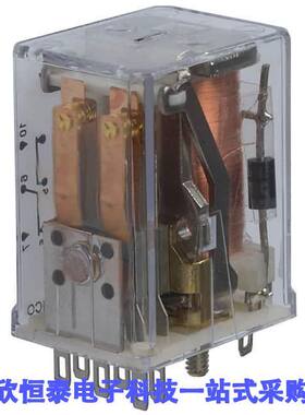 R10-E1Z4-V185继电器 《 RELAY GEN PURPOSE 4PDT 2A 12VDC    》
