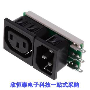 OUT PNL PWR ENT 6421.0051.10连接器 IEC320