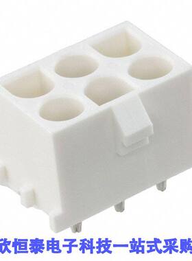 1969814-1连接器 《 CONN HEADER VERT 6POS 6.35MM    》