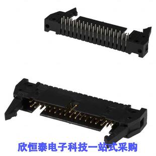 5102322-8连接器 《 CONN HEADER R/A 34POS 2.54MM    》