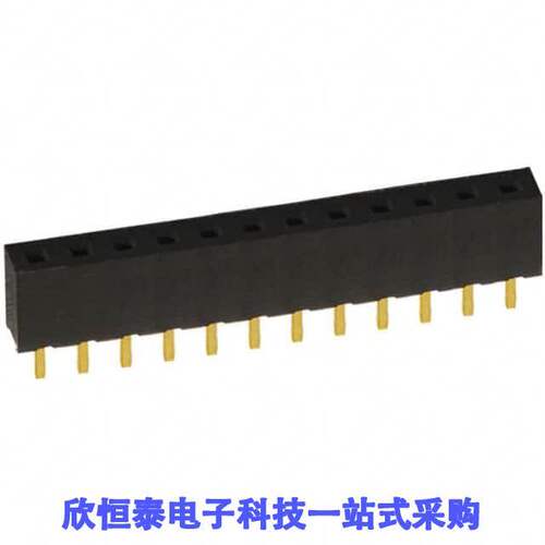 NPPN121BFCN-RC连接器 《 CONN HDR 12POS 0.079 GOLD PCB    》