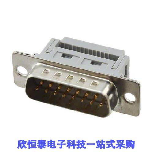 09662287700连接器 《 CONN DSUB PLUG 15POS PNL MNT IDC    》