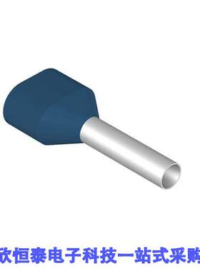 9004740000连接器 《 CONN FERRL DIN 2X14AWG BLU 250PC    》