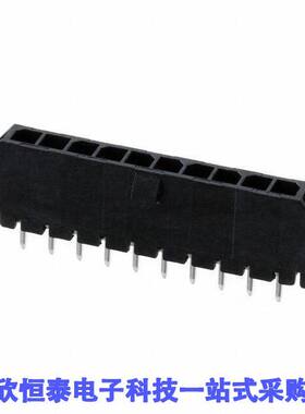 0436501027连接器 《 CONN HEADER VERT 10POS 3MM    》