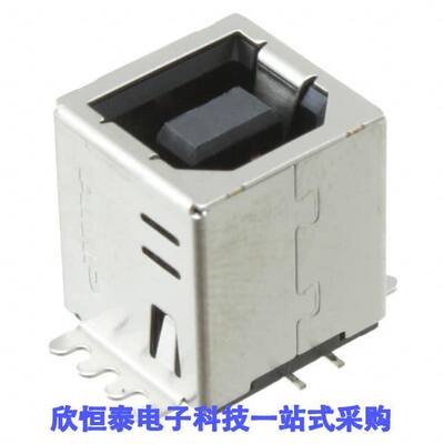 1734517-1连接器 《 CONN RCPT USB2.0 TYPEB 4POS SMD    》