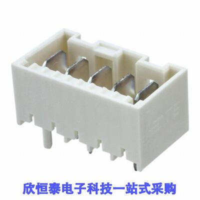 6-2232044-5连接器 《 CONN HEADER VERT 5POS 5MM    》