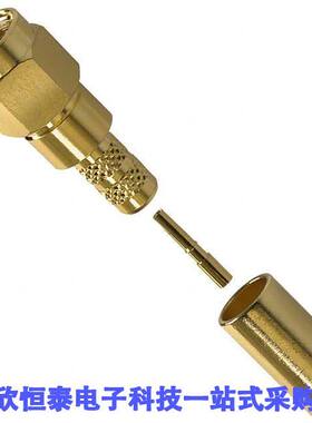 132234RP连接器 《 CONN RPSMA PLUG STR 50OHM SOLDER    》