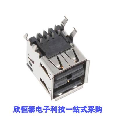 5787617-5连接器 《 CONN RCPT USB2.0 TYPEA STA【 R/A    》