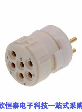 1224030000连接器 《 CONN FMALE INSERT 6POS SOLDER    》