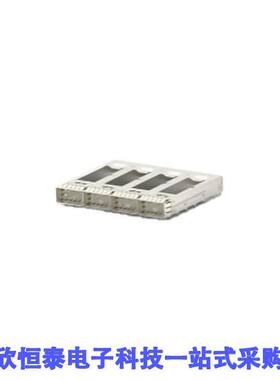 2170744-2连接器 《 CONN QSFP28 CAGE 1X4 W/HSINK R/A    》