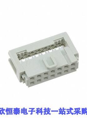 09185146804连接器 《 CONN RCPT 14POS IDC 26-28AWG    》