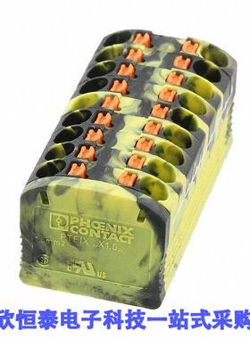 3002909连接器 《 DISTRIBUTION BLO【 BLA【/YELLOW    》