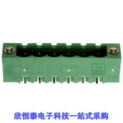 796867-6连接器 《 TERM BLO【 HDR 6POS VERT 5.08MM    》