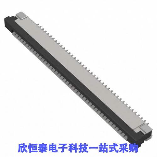 FFC3B07-40-T连接器 《 40W, 1.0MM FFC CONN, R/A,BOT CON    》