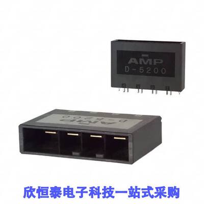 1-917542-3连接器 《 CONN HEADER VERT 4POS 10.16MM    》