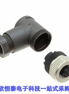 6-2271128-2连接器 《 M12, FEMALE, A CODE, R/A, 12P, P    》