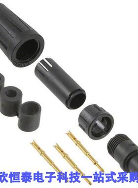 EN2C3M20DC连接器 《 CONN PLUG MALE 3POS GOLD    》