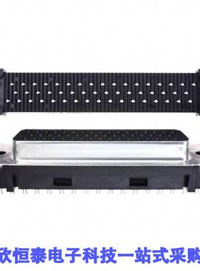 1658606-1连接器 《 CONN D-SUB RCPT 50POS IDC    》