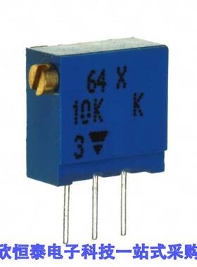 M64X103KB40电位计 《 TRIMMER 10K OHM 0.5W PC PIN SIDE    》