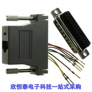 RJADK25P7080831连接器 《 ADAPT DB25M TO RJ45 JA【 GRAY    》