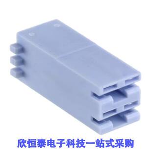 RCPT HOUSING 0.25 521204 BLUE CONN 2POS 5连接器