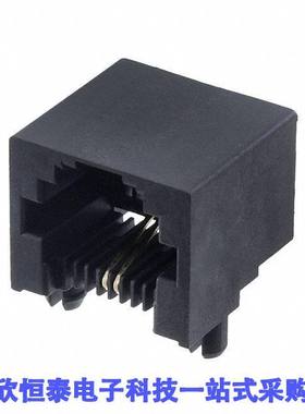 0438600020连接器 《 CONN MOD JA【 6P2C R/A UNSHLD    》