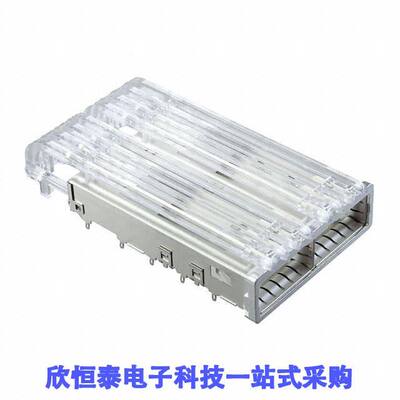 2315050-1连接器 《 CONN ZQSFP+ CAGE 1X2 PRESSFIT RA    》