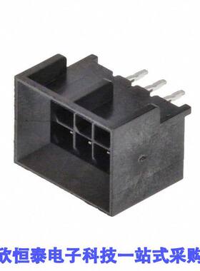 0452800601连接器 《 CONN HEADER VERT 6POS 3MM    》