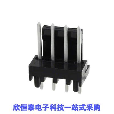 3-647609-4连接器 《 CONN HEADER VERT 4POS 2.54MM    》