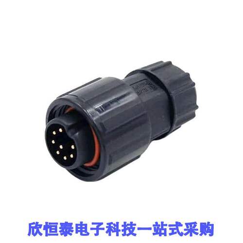 23008111-02连接器 《 CONN PLUG MALE 8POS SOLDER CUP    》