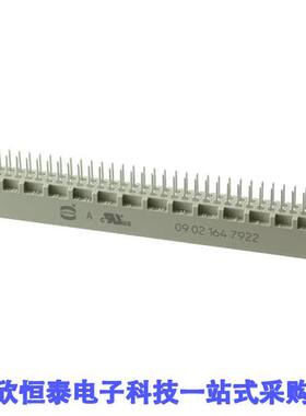 09021647922连接器 《 CONN DIN HDR 64POS PCB GOLD    》