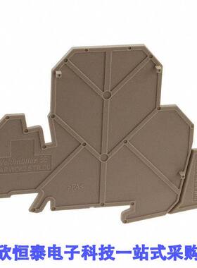 1839850000连接器 《 CONN TERM BLK END PLATE BEIGE    》