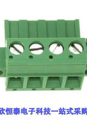 796859-4连接器 《 TERM BLO【 PLUG 4POS STR 5.08MM    》