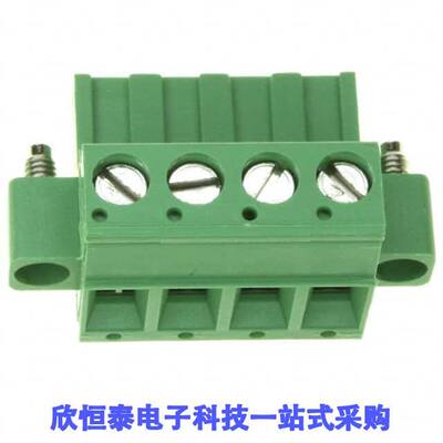 796859-4连接器 《 TERM BLO【 PLUG 4POS STR 5.08MM    》