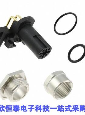 4-2172064-2连接器 《 CONN RCPT FMALE 5POS GOLD SOLDER    》