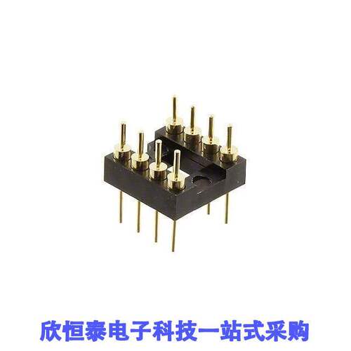 220-1-08-003连接器 《 CONN HDR DIP MALE PIN 8POS GOLD    》