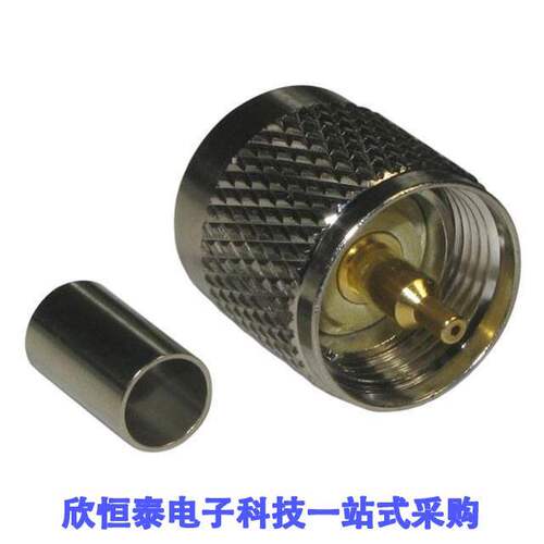 182101-10连接器 《 CONN UHF PLUG STR SOLDER    》