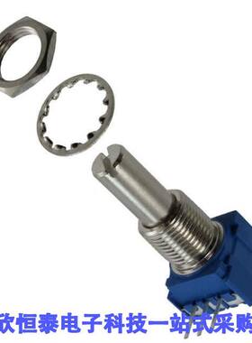 51AAD-B28-D15L电位计 《 POT 10K OHM 1/4W PLASTIC LOG    》