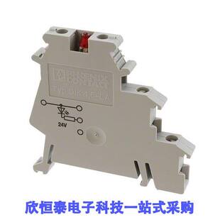 BLK FEED THRU 2715856连接器 30AWG TERM CONN