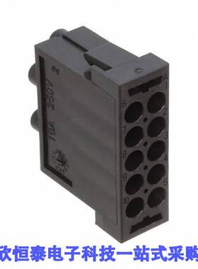 1682120000连接器 《 MODULE MALE 10POS CRIMP    》