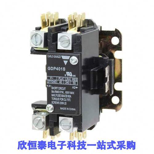 GDP401SL120V继电器 《 1P+S DPC LUG TERM 40A 120VAC    》
