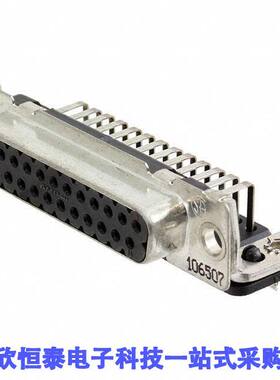 106507-2连接器 《 CONN D-SUB RCPT 25POS R/A SOLDER    》